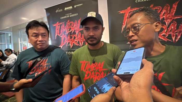 Hadir di Private Screening Makassar, Aktor Marthino Lio Ungkap Tantangan Jadi Pemeran Utama di Tumbal Darah