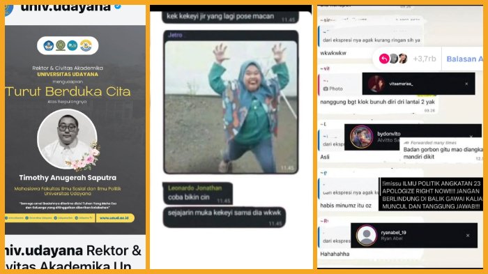 Ada Apa Mahasiswa Universitas Udayana? Rekannya Bunuh Diri Malah Diketawai dan Bully Mirip Kekeyi