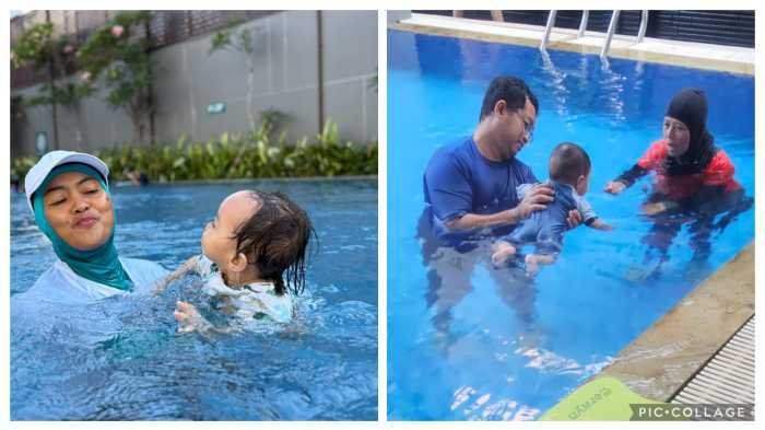 Bermain Sambil Belajar Selamat di Air, Cerita Jowvy dan Dona Bikin Waterfox Ajak Balita Makassar Nikmati Renang Tanpa Takut