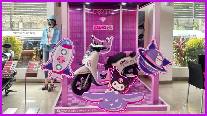 Scoopy x Kuromi Edisi Terbatas Sudah Hadir di Makassar, Harga Rp26 Jutaan