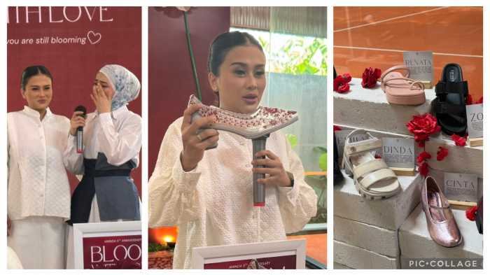 Brand Aminda Rayakan 5 Tahun Perjalanan, Luncurkan Sepatu Cantik Berpayet untuk Wedding