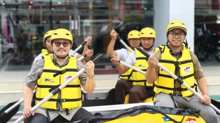 Grup Astra Makassar Gelar Refreshment Unit Tanggap Darurat di Main Dealer Asmo Sulsel