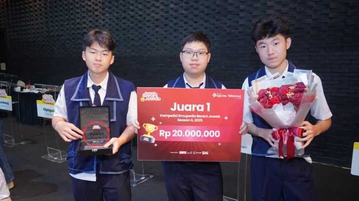 SMA Zion Makassar Sukses Kalahkan 13.500 Tim, Jadi Juara Nasional Telkomsel IBJ 2025