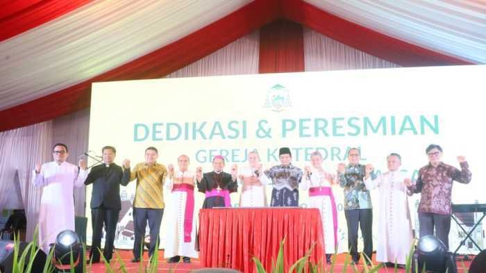Toleransi Bergema di Gereja Katedral Makassar, Moderasi Beragama Jadi Ruh Kota Daeng