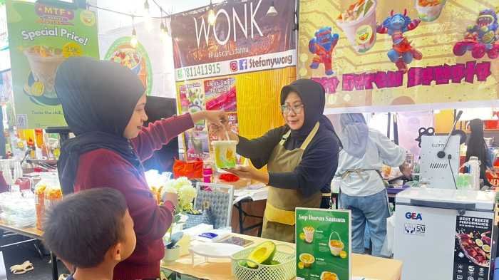 Sop Duren Samata Perdana Ikut Pameran Kuliner di Mal PiPo, Langsung Banjir Pembeli
