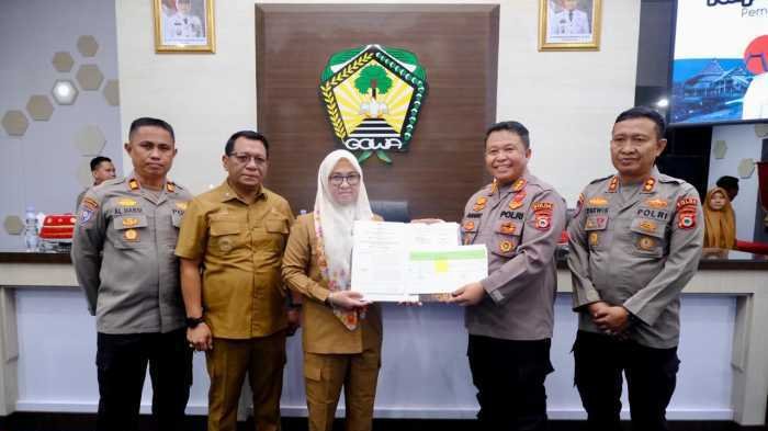 Pemkab Gowa dan Polda Sulsel Perkuat Sinergi Polisi Masyarakat Berbasis Abbulo Sibatang