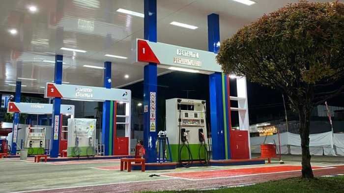 Begini Kondisi Terkini SPBU 74.91886 Makale Tana Toraja Usai Sempat Terbakar