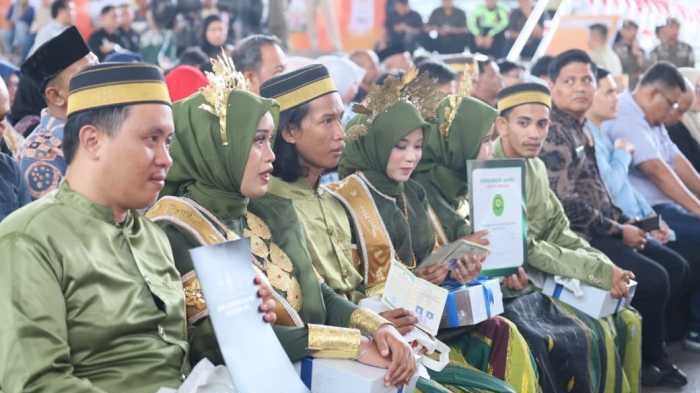 33 Pasangan Nikah Siri Disahkan di HUT Makassar ke-418