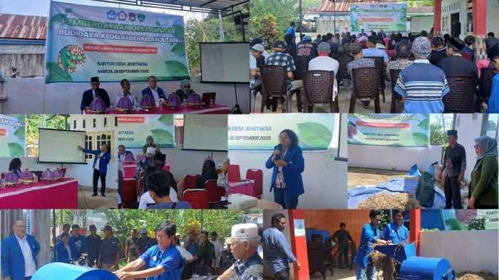 UKI Paulus dan UMI Makassar Terapkan Budidaya Kedelai Berkelanjutan dan Inovasi Tepat Guna di Desa Jenetaesa