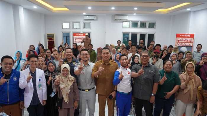 Asmo Sulsel Dukung Program Keselamatan Transportasi Jasa Raharja, Edukasi Pengendara Motor di Tiga Kecamatan