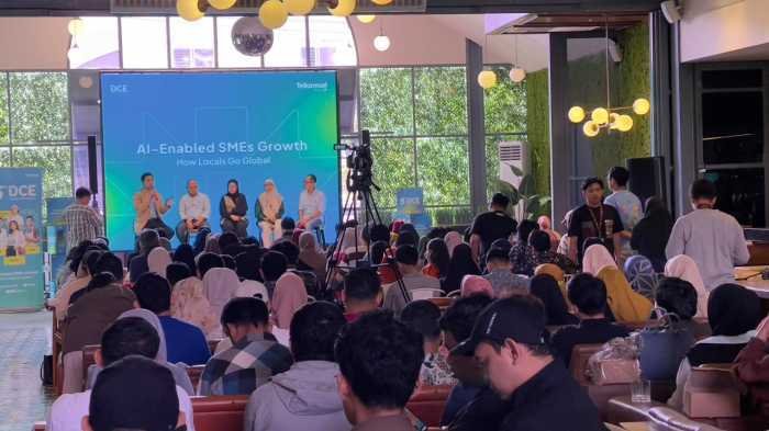 Telkomsel Dorong UKM Makassar Go Global Lewat Teknologi AI di Intimate Session DCE ke-5
