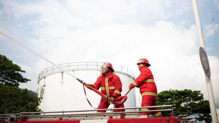 Pertamina Patra Niaga Gelar Simulasi Keadaan Darurat di Fuel Terminal Luwuk