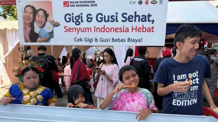 Makassar Darurat Kesehatan Gusi, Pepsodent Hadirkan Layanan Gratis dan Edukasi Mendalam di BKGN 2025 