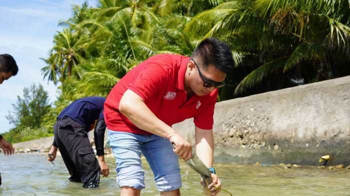 Telkomsel Ajak Pelanggan Lestarikan Lamun dan Bangun Rumah Kultivasi di Desa Maharayya, Kepulauan Selayar