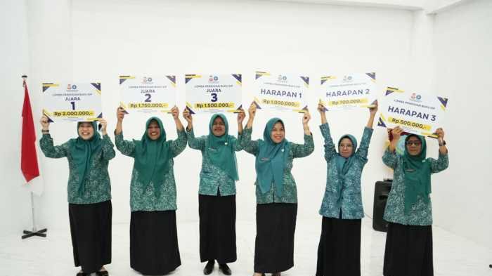 Kecamatan Mariso Juara Lomba Pengisian Buku SIP 2025, Ini Daftar Lengkanyaap Juar