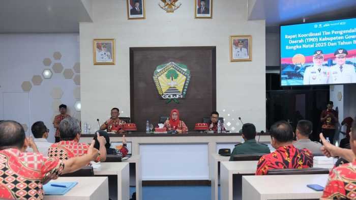 Pemkab Gowa Perkuat Pengendalian Inflasi Jelang Nataru 