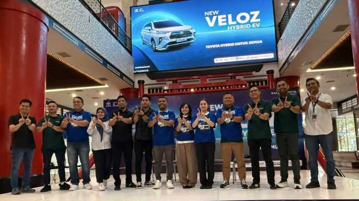 Kalla Toyota Preview New Veloz Hybrid EV di Makassar, Harga Mulai Rp300 Jutaan 