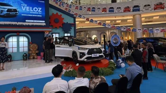 Kalla Toyota Hadirkan New Veloz Hybrid EV di TSM, Cocok untuk Keluarga dan Perkotaan