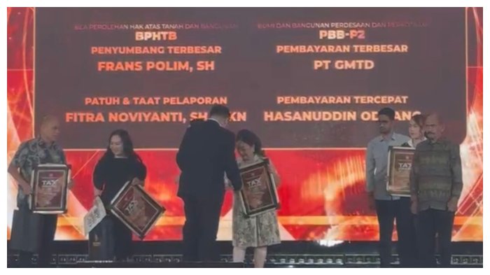 GMTD Raih Tax Award 2025, Dinobatkan sebagai Pembayar Pajak Terbesar di Makassar