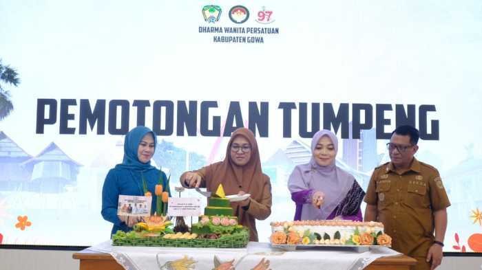 HUT DPW dan Hari Ibu, Bupati Gowa Dorong Perempuan Berdaya  Menuju Indonesia Emas 2045