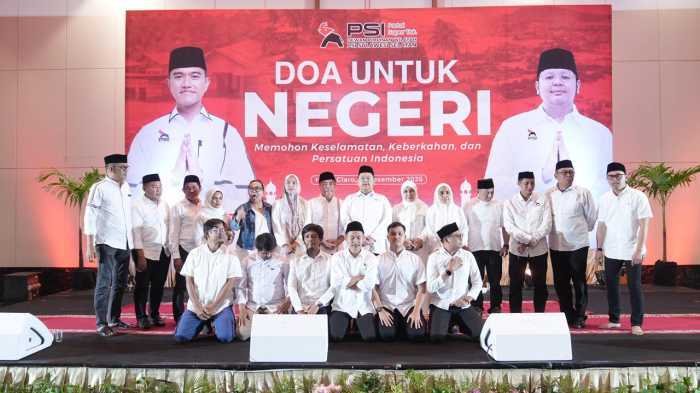 Tutup Tahun dengan Dzikir dan Doa, PSI Sulsel Panjatkan Harapan untuk Negeri
