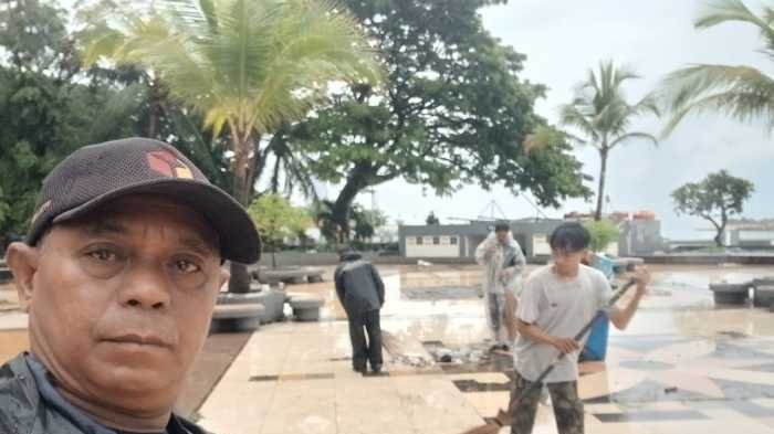 DLH Makassar Awali 2026 dengan Aksi Bersih Pantai Losari