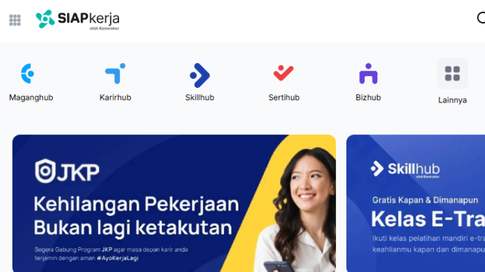 Cari Kerja Sekarang! Ratusan Ribu Lowongan Tersedia di Kemnaker Siap Kerja