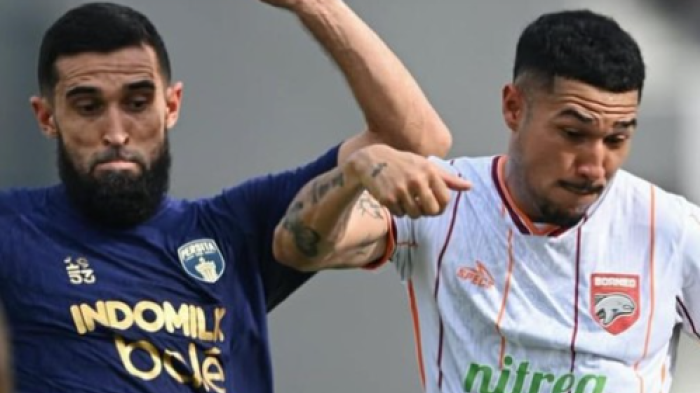 Diserang Habis-habisan, Persita Tetap Unggul 1-0 atas Borneo FC