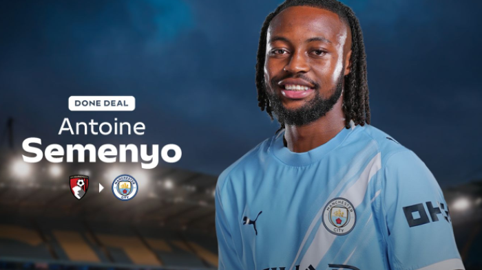 Resmi! Manchester City Rekrut Antoine Semenyo Rp1,3 Triliun, Jadi Penjualan Termahal Bournemouth