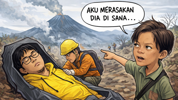 Rival Indigo Sempat Sebut Syafiq Ada di Area Puncak Gunung Slamet, Akhirnya Benar Jenazah Ditemukan di Puncak