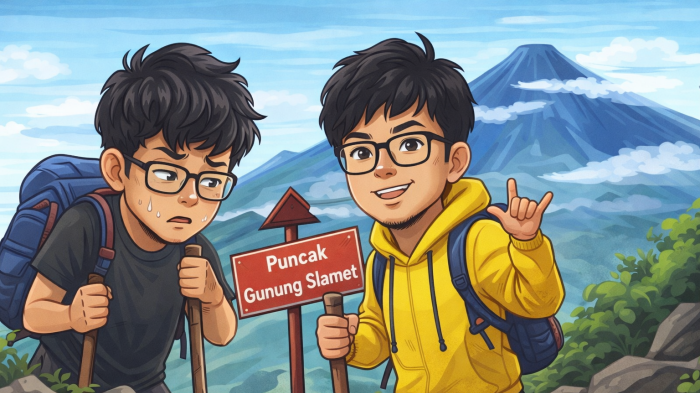 Kondisi Terkini Himawan Teman Pendakian Syafiq di Gunung Slamet, Sudah Sekolah Lagi