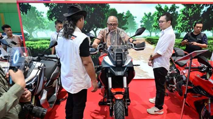 QJ Motor Hadirkan 2 Motor Harga Rp200 Jutaan di TSM, Intip Kemewahannya