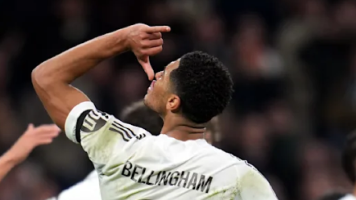Jude Bellingham Selebrasi Viral Usai Cetak Gol ke-6 Real Madrid vs Monaco di Liga Champions 2026