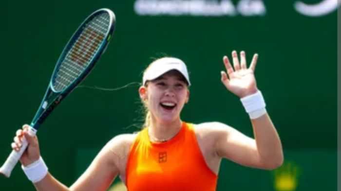 Profil dan Statistik Mirra Andreeva 2026: Usia 18 Tahun, Hadiah Rp3,7 Miliar