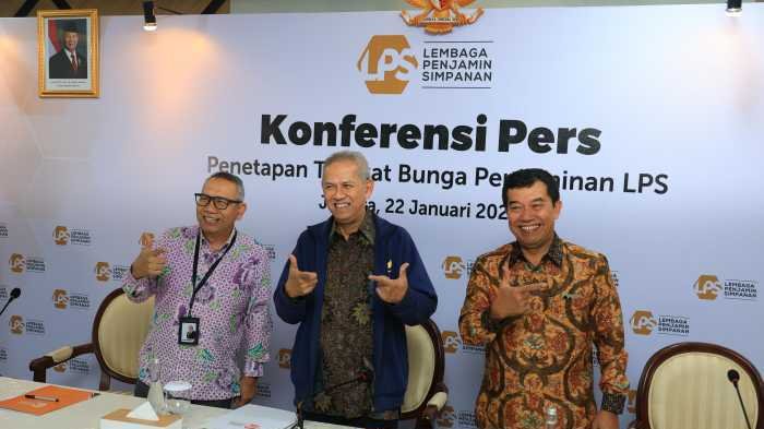 LPS Pertahankan Tingkat Bunga Penjaminan 3,50 Persen