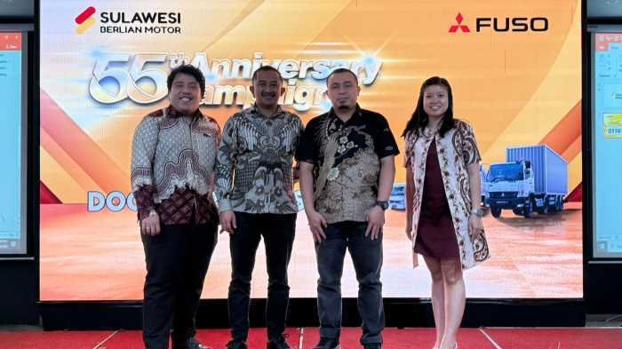 Perkuat Hubungan dengan Pelaku Usaha, Mitsubishi Fuso & Sulawesi Berlian Motor Gelar Rangkaian Acara Bersama Konsumen dan Promo Spesial