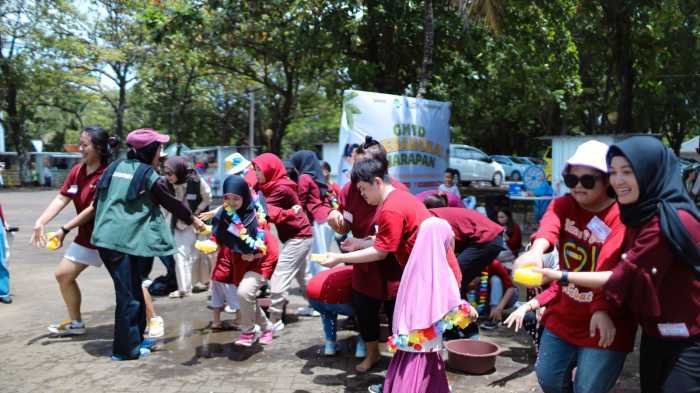 GMTD Gelar Kegiatan Bermain dan Edukasi untuk Anak Berkebutuhan Khusus di Pantai Akkarena