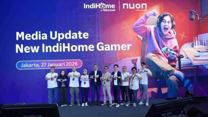 Telkomsel-Nuon Luncurkan IndiHome Gamer Full 1:1 Speed, Internet Gaming Stabil Mulai Rp290 Ribu