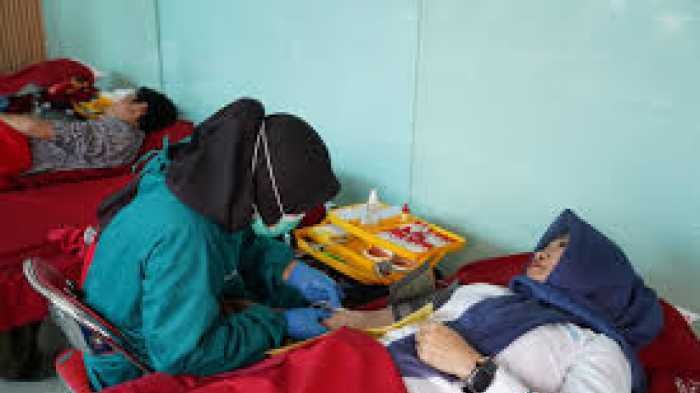 Peringati Bulan K3 Nasional 2026, SPJM Gelar Aksi Donor Darah di Makassar