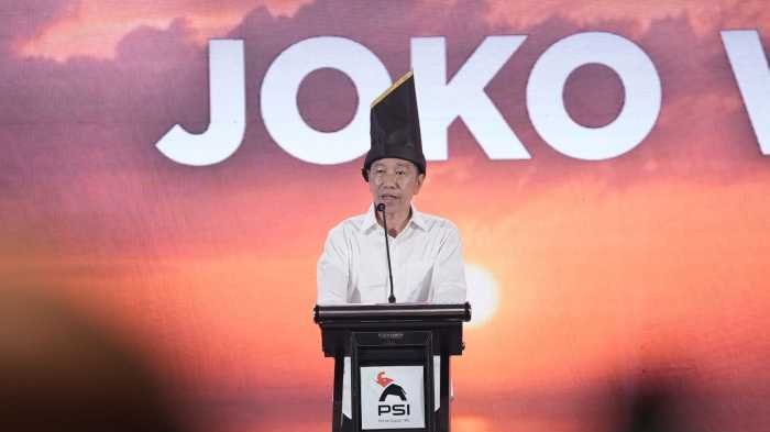 Jokowi: PSI Masa Depan Politik Indonesia, Pengurus Harus Bekerja Habis-habisan
