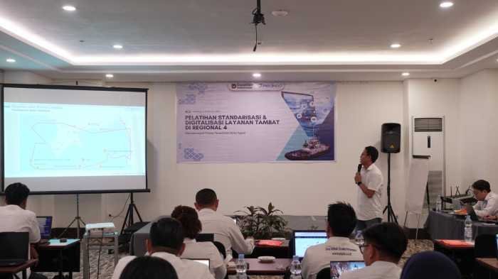 Pelindo Regional 4 Gelar Pelatihan Standardisasi dan Digitalisasi Layanan Tambat