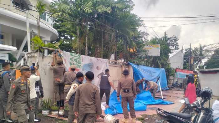 PKL di Jalan Maipa dan Datu Museng Makassar Ditertibkan