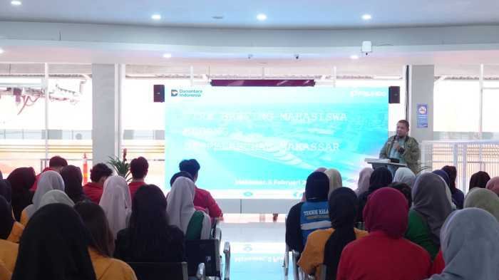 Pelindo Regional 4 Bekali Mahasiswa Magang Fire Briefing di Pelabuhan Makassar