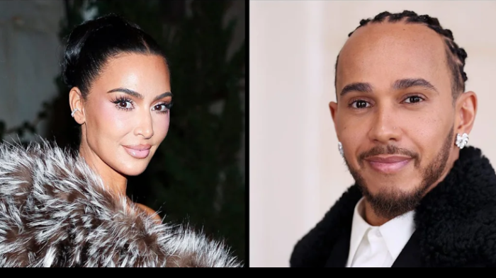 Kim Kardashian dan Lewis Hamilton Go Public di Super Bowl LX, Duduk Mesra di Suite VIP