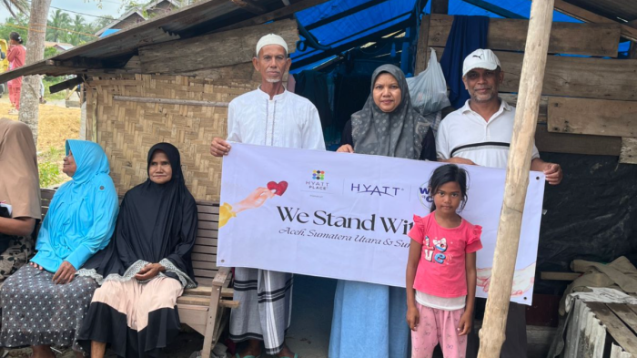 Hyatt Place Makassar Salurkan Donasi Malam Tahun Baru ke Aceh, Sumatera Utara, dan Sumatera Barat