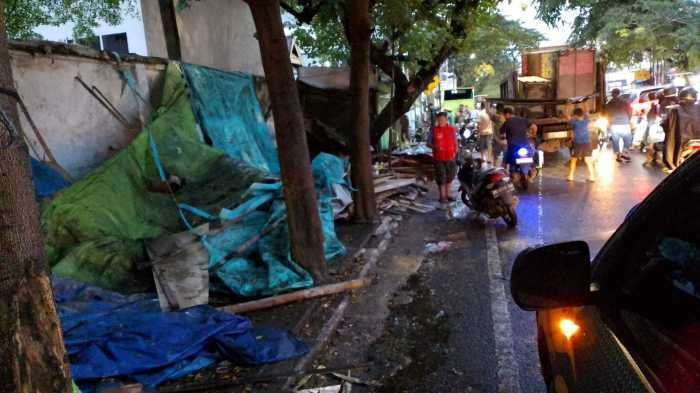 96 Lapak PKL di Mariso Ditertibkan, Trotoar dan Drainase Dikembalikan untuk Pejalan Kaki