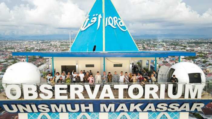 Observatorium Unismuh Makassar Fasilitasi Rukyatul Hilal Kemenag, Muhammadiyah Tetap Tetapkan Puasa 18 Februari 2026