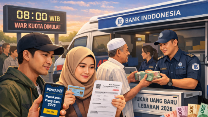 War Tukar Uang Baru Lebaran 2026 Dimulai Lagi, Ini Strategi Aman Dapat Kuota di PINTAR BI