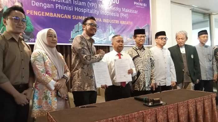 MoU Megarezky-Phinisi Hospitality Perkuat Pengembangan SDM Industri Hospitality di Makassar