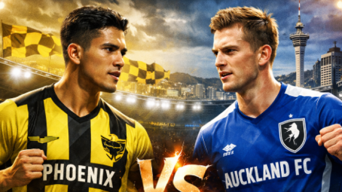 Derby Selandia Baru di A-League: Tekanan Klasemen dan Harga Diri Warnai Duel Phoenix vs Auckland